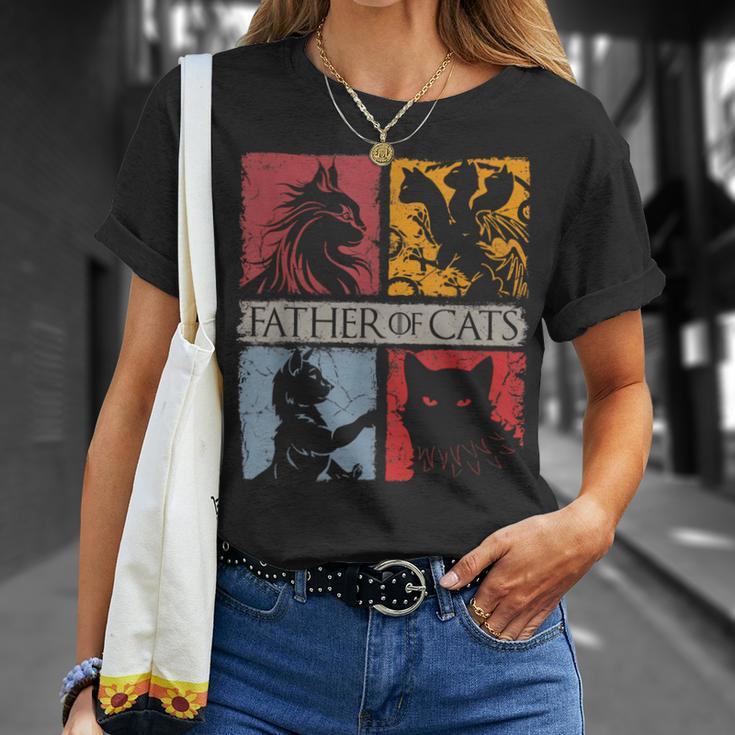 Father Of Cats Cat Dad Cats Lover Father’S Day T-shirt Gifts for Her