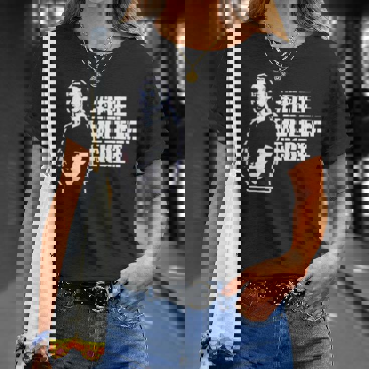 Frees Willem Engel Unisex T-Shirt Gifts for Her