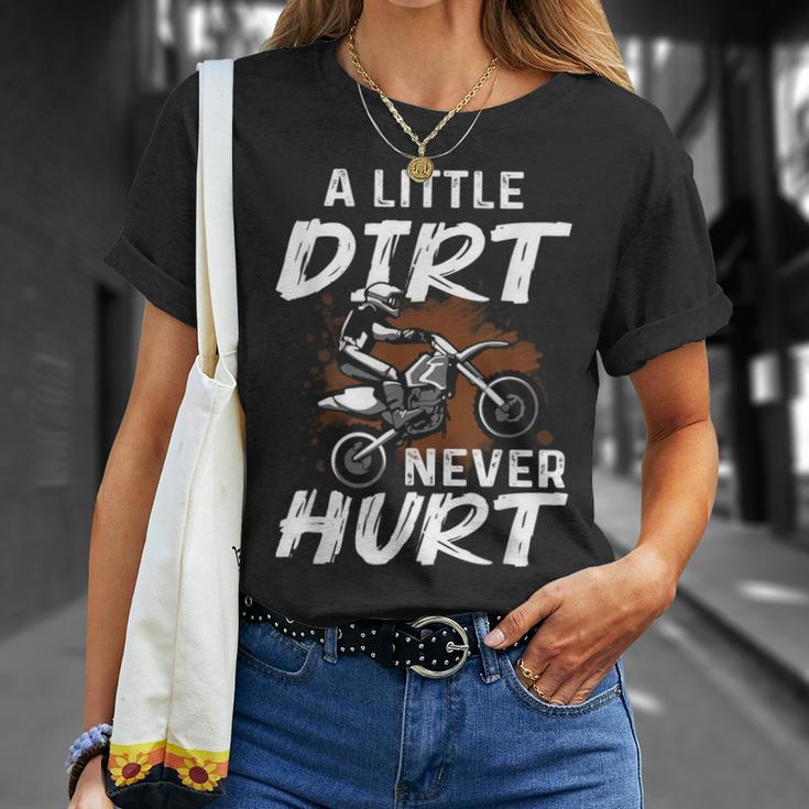 Funny Dirt Bike Gift For Boys Men Motorcycle Motocross Biker Unisex T-Shirt Gifts for Her