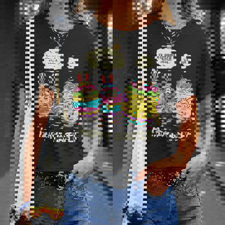 Funny Easter Eggs Pun Smashed Already Funny Easter Unisex T-Shirt Gifts for Her