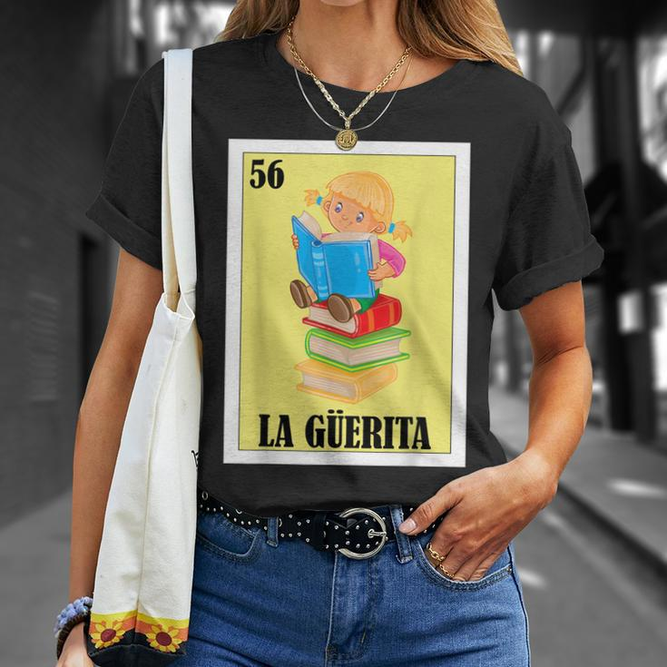 Funny Mexican Design For Blonde Girls - La Gringa Unisex T-Shirt Gifts for Her