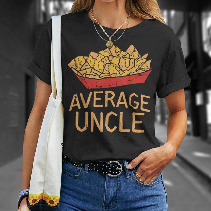 Funny Nacho Average Uncle Cinco De Mayo Mexican Foodie Unisex T-Shirt Gifts for Her