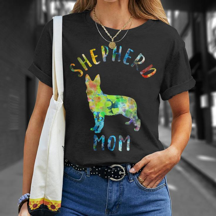 German Shepherd K9 Dog Mom Shepherd Mama Funny German Shepherd Owner Gsd Lover Unisex T-Shirt Gifts for Her
