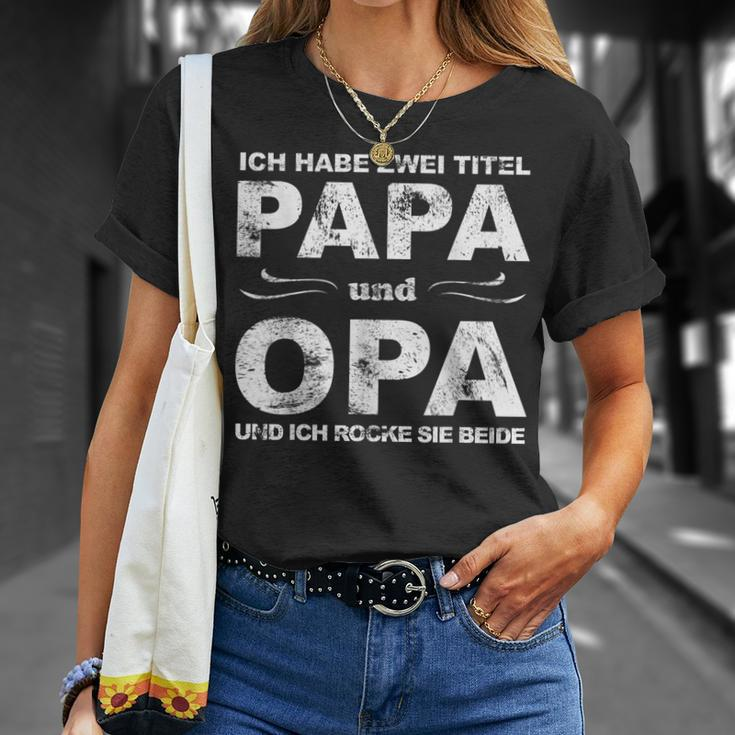 Herren T-Shirt Lustiger Spruch für Papa und Opa, Vatertag Geburtstag Geschenke für Sie
