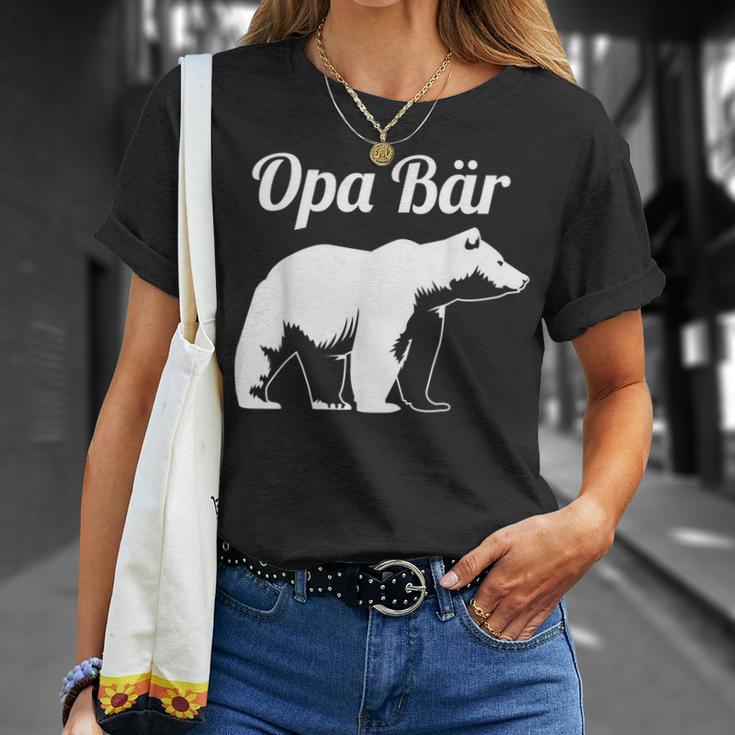 Herren T-Shirt Opa Bär, Lustige Geburtstagsidee für Großväter Geschenke für Sie