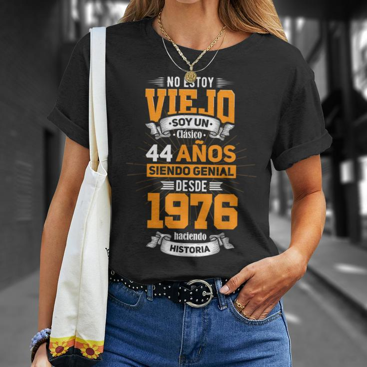 Herren T-Shirt zum 44. Geburtstag Spanisch, Papa 2020 Edition Geschenke für Sie