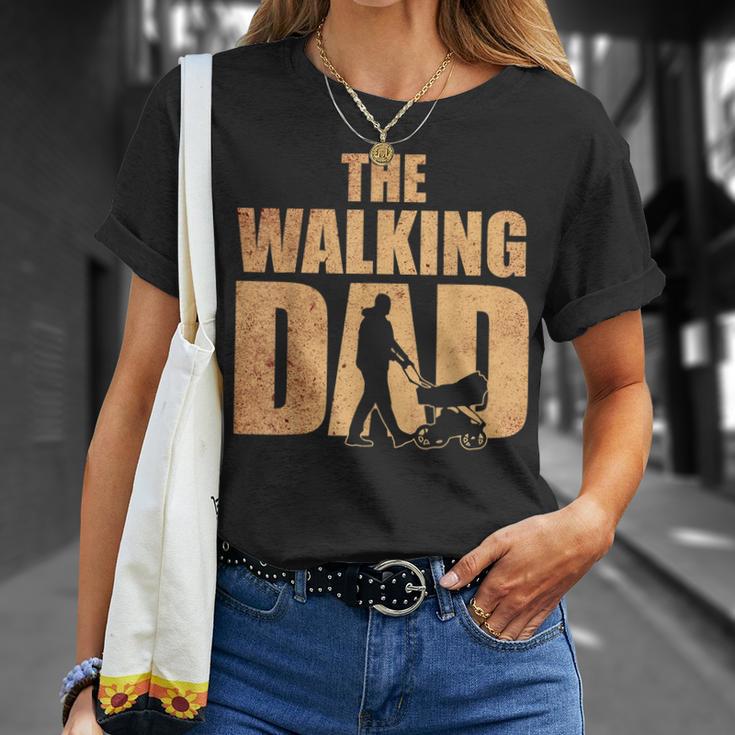 Herren The Walking Dad Geschenk Zum Vatertag Lustiges Papa T-Shirt Geschenke für Sie