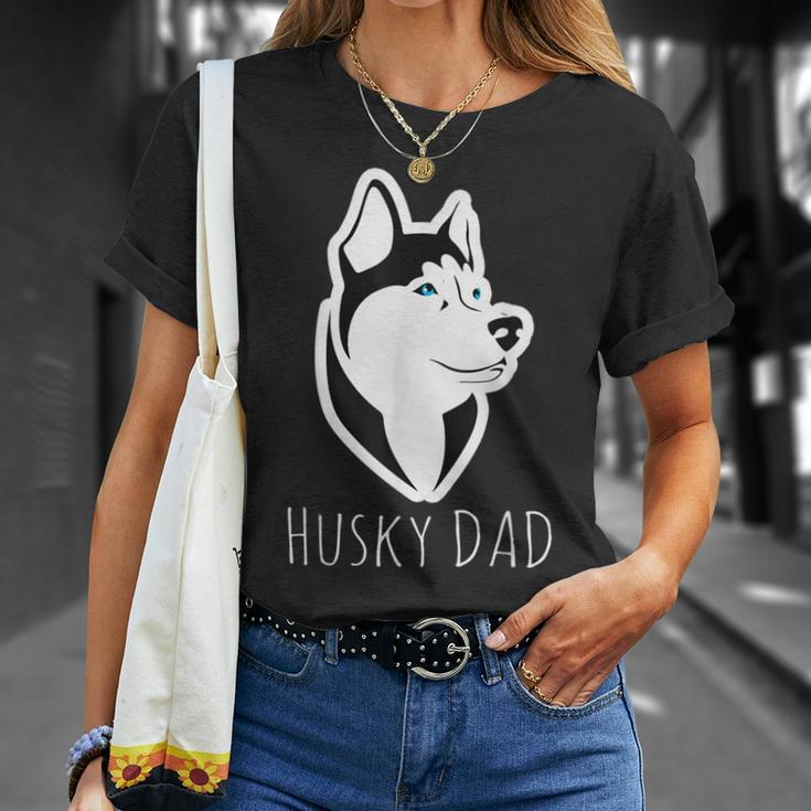 Husky Dad Dog Gift Husky Lovers “Best Friends For Life” Unisex T-Shirt Gifts for Her