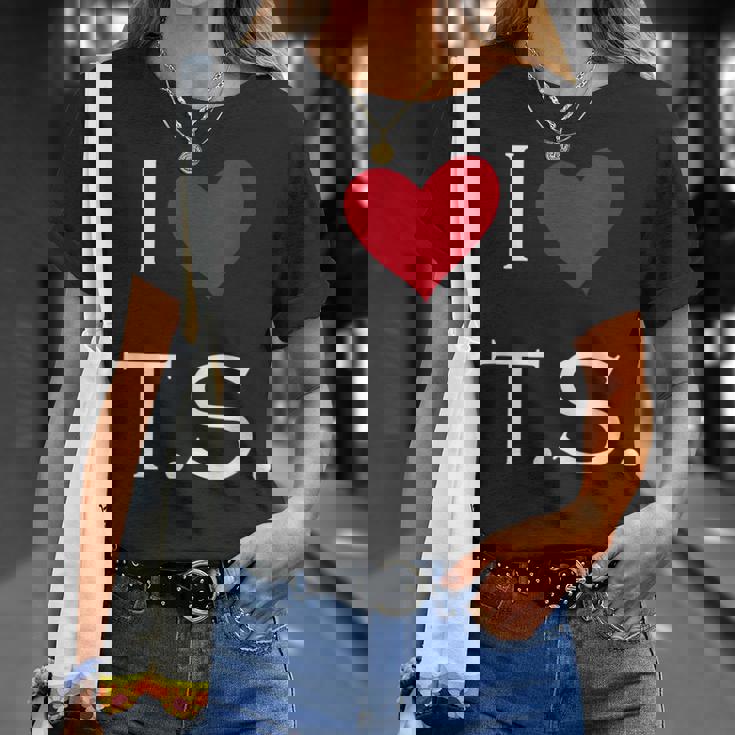 I Heart Ts Unisex T-Shirt Gifts for Her