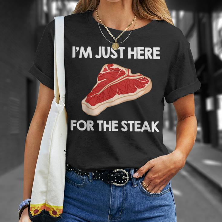 I Love Steak Gift Ribeye House Unisex T-Shirt Gifts for Her