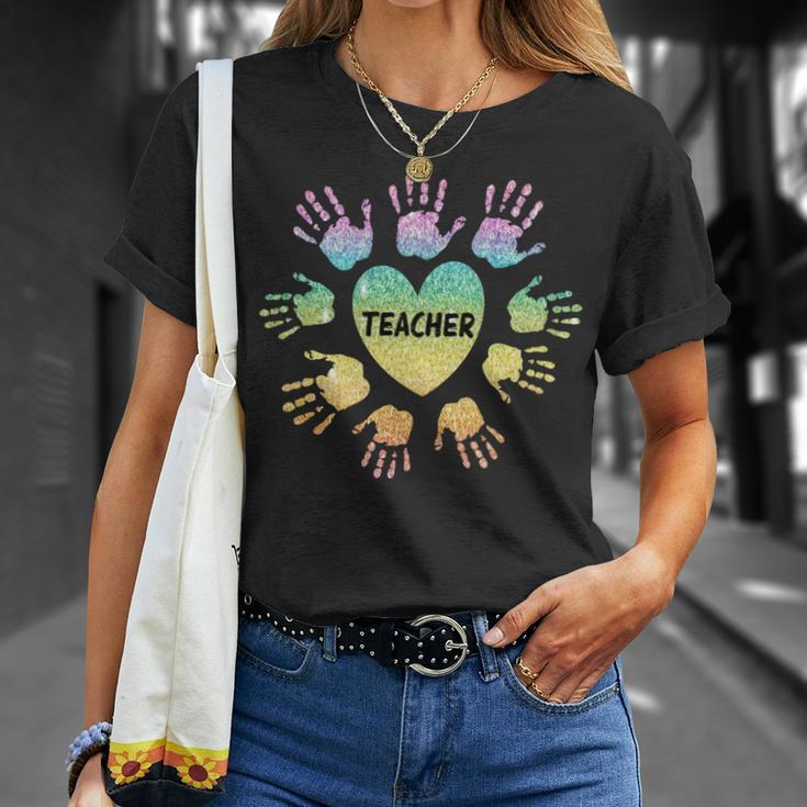 I Teach Love Bravery Equality Strength Kindnesss Unisex T-Shirt Gifts for Her