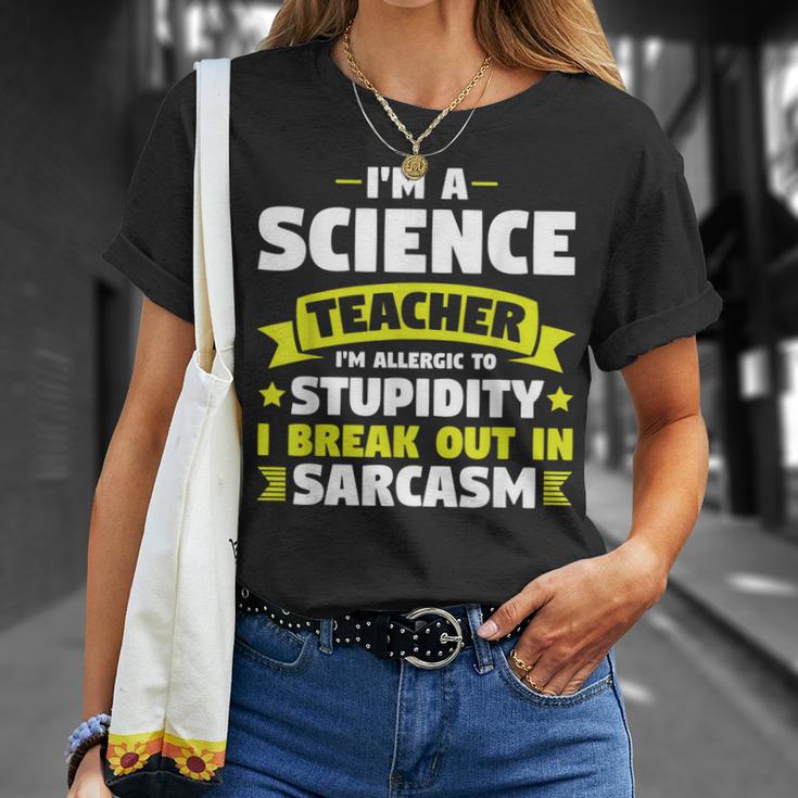 Ich Bin Ein Lehrer Für Wissenschaft Lehre V2 T-Shirt Geschenke für Sie