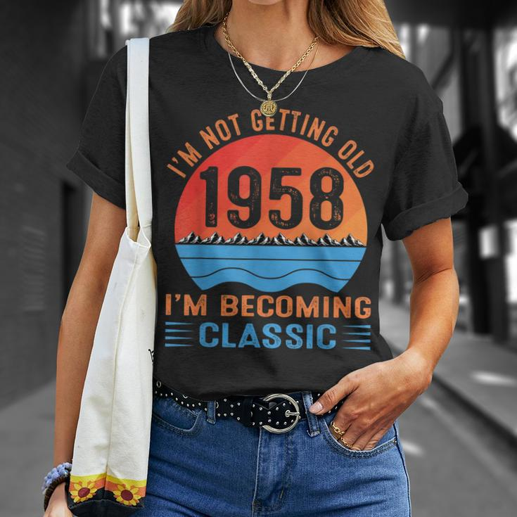 Ich Werde Nicht Alt Ich Werde Ein Klassiker Vintage 1958 T-Shirt Geschenke für Sie