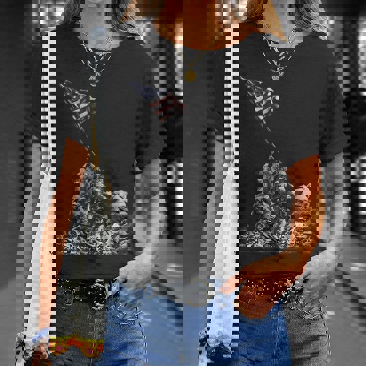 Iwo Jima Wwii Unisex T-Shirt Gifts for Her