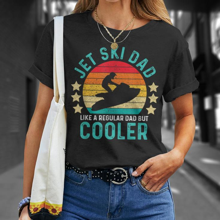Jet Ski Dad Like A Regular Dad But Cooler Vintage T-Shirt Gifts for Her