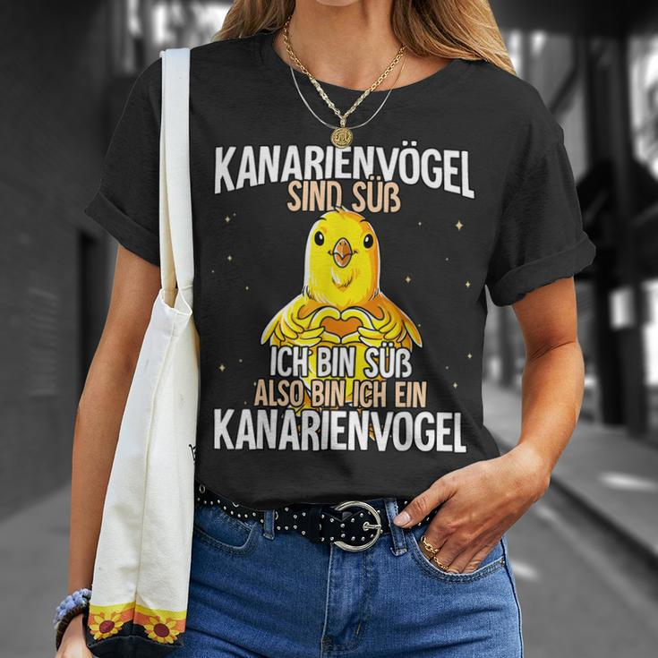 Kanarienvögel Sind Süß Kanarienvogel T-Shirt Geschenke für Sie