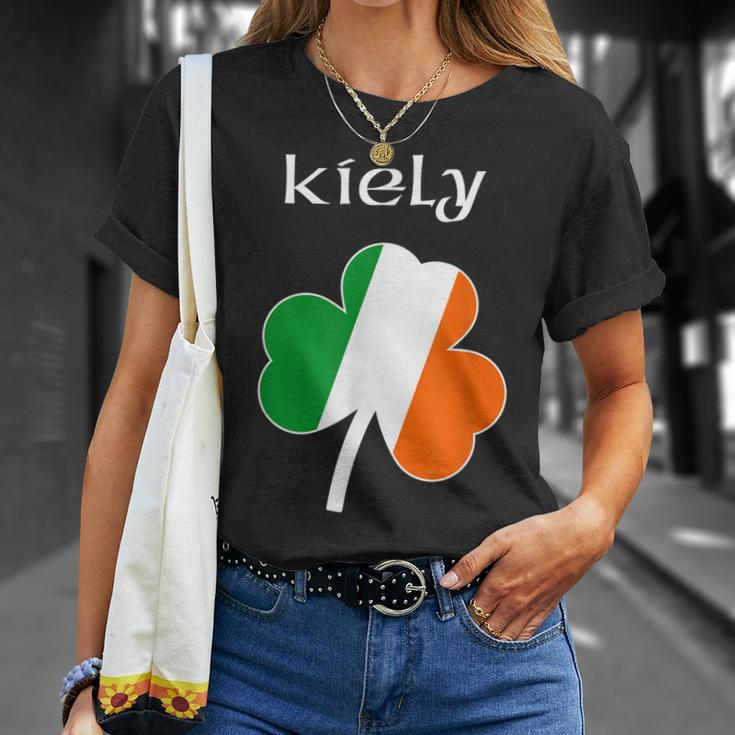 KielyFamily Reunion Irish Name Ireland Shamrock Unisex T-Shirt Gifts for Her