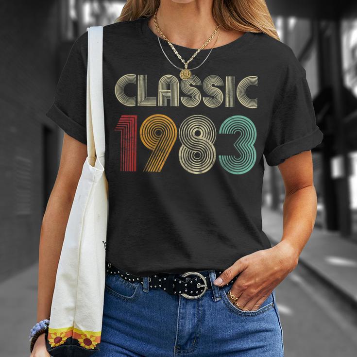 Klassisch 1983 Vintage 40 Geburtstag Geschenk Classic T-Shirt Geschenke für Sie