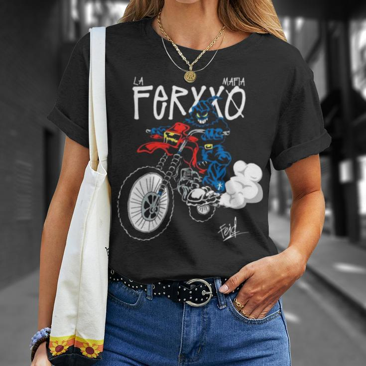 La Mafia Del Ferxxo Design Unisex T-Shirt Gifts for Her