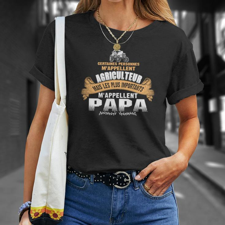 Landwirt Papa T-Shirt, Perfektes Tee für Väter Geschenke für Sie
