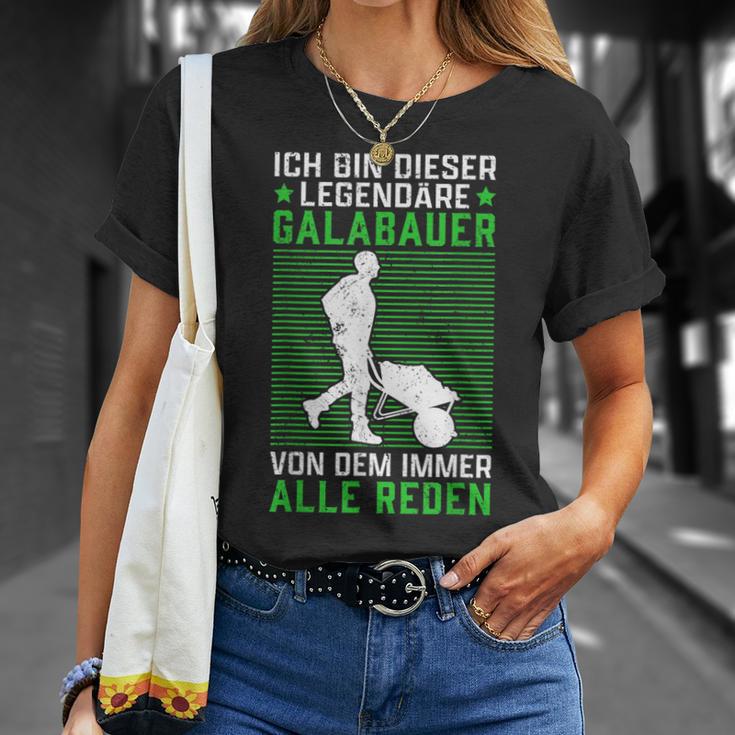 Legendärer Galabauer Landschaftsgärtner Galabau T-Shirt Geschenke für Sie