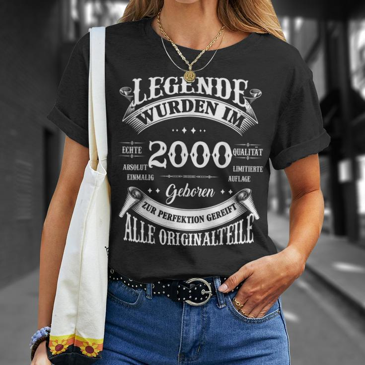 Legenden Wurden Im 2000 Geboren 23 Geburtstag 23 Jahre T-Shirt Geschenke für Sie