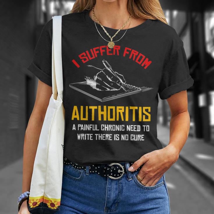 Lustige I Suffer Autoritis T-Shirt Geschenke für Sie