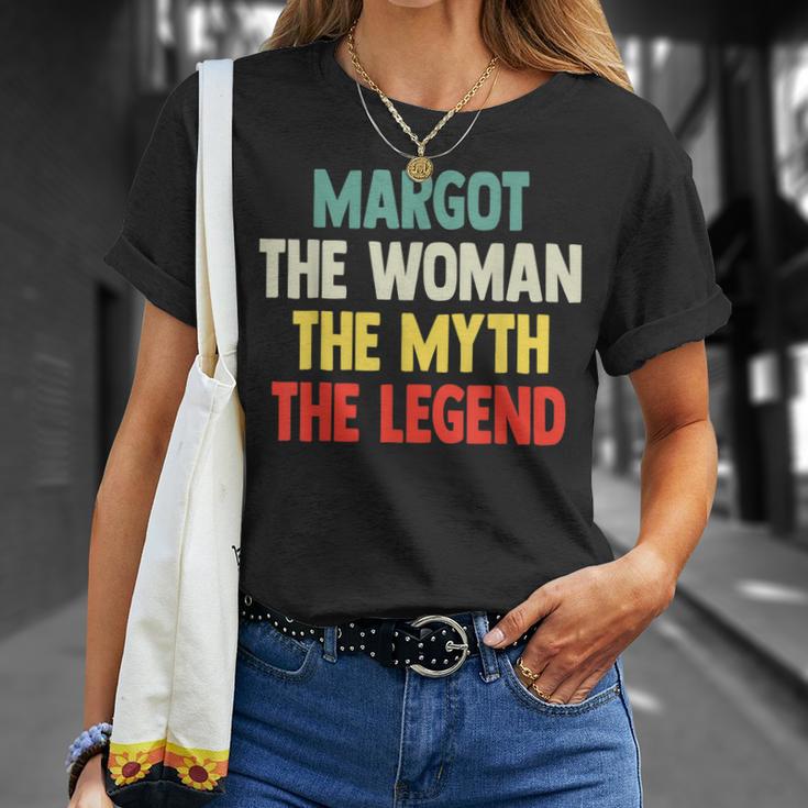 Margot The Woman The Myth The Legend Geschenk Für Margot T-Shirt Geschenke für Sie