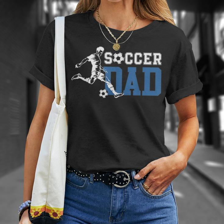 Mens Soccer Dad Life For Fathers Day Birthday Gift For Men Funny Unisex T-Shirt Gifts for Her