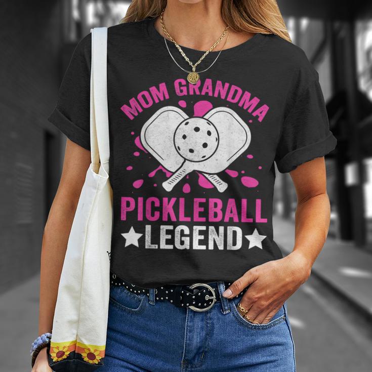 Mom Grandma Pickleball Legende T-Shirt für Frauen Geschenke für Sie