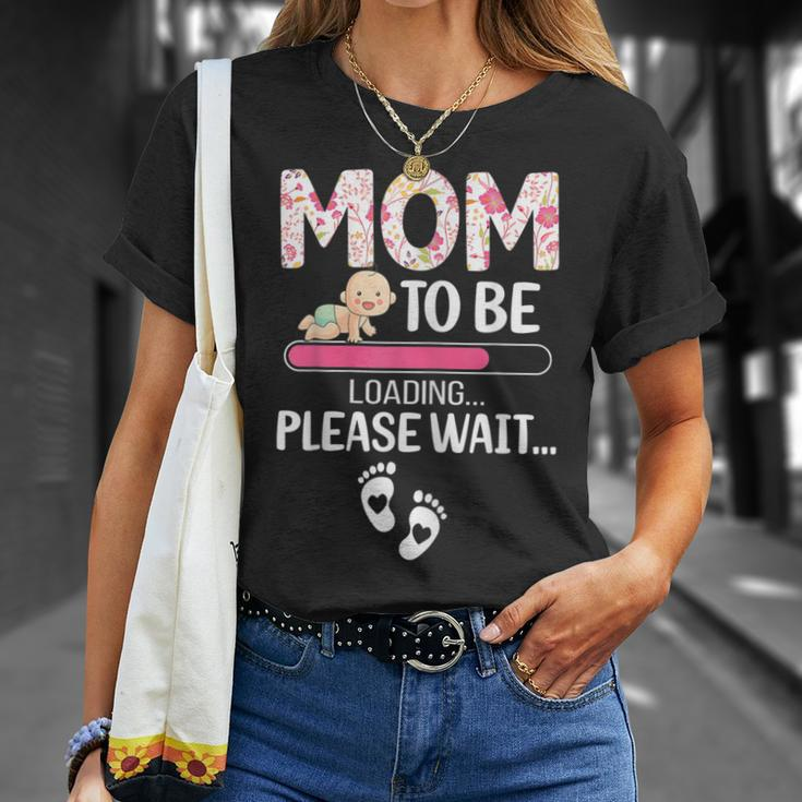 Mom To Be Mothers Day First Time Mom Pregnancy Gift For Womens Unisex T-Shirt Gifts for Her