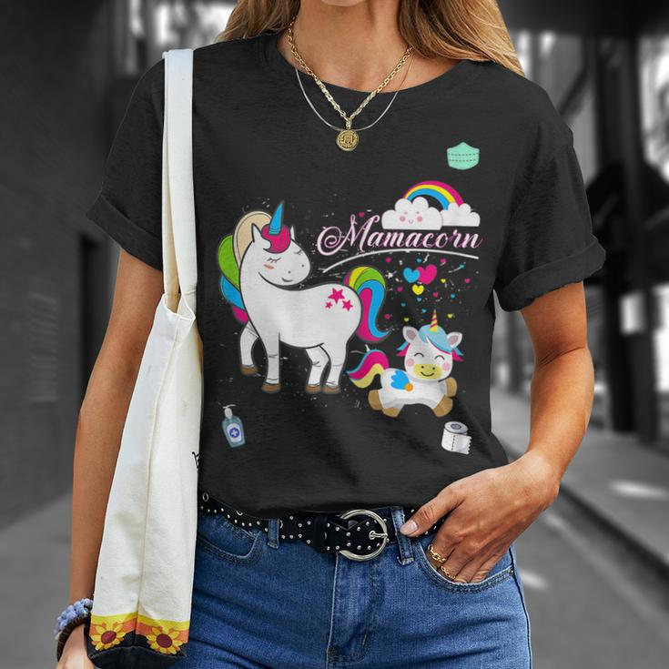 Mom Unicorn Baby Plus Size Gift For Womens Unisex T-Shirt Gifts for Her