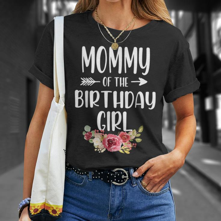 Mommy Of The Birthday Princess Mom Mama Mother Unisex T-Shirt Gifts for Her