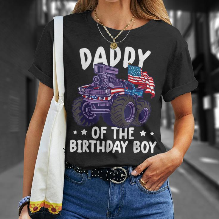 Monstertruck Vater Geburtstagskind T-Shirt für Familienfeiern Geschenke für Sie