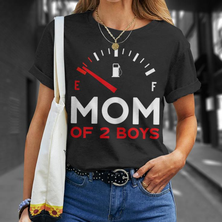 Mother Of 2 Boys Mothers Day Mom Gift For Womens Unisex T-Shirt Gifts for Her
