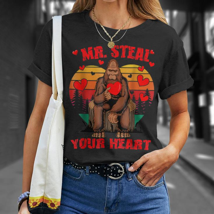 Mr Steal Your Heart Toddlers Boys Kids Valentines Day V3 T-Shirt Gifts for Her