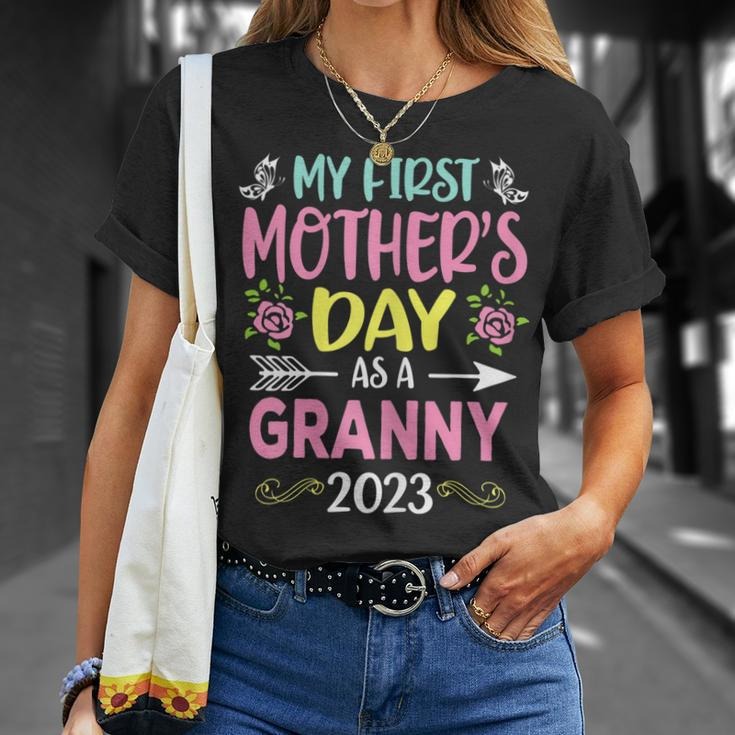My First Mothers Day As A Granny 2023 Happy Mothers Day Gift For Womens Unisex T-Shirt Gifts for Her