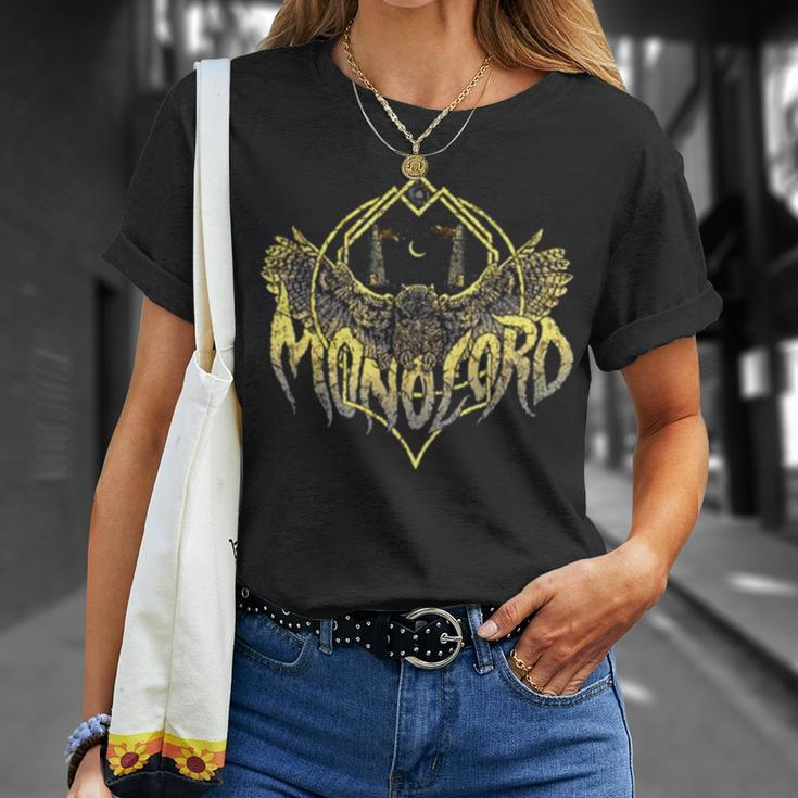 Night Wise Bird Monolord Unisex T-Shirt Gifts for Her