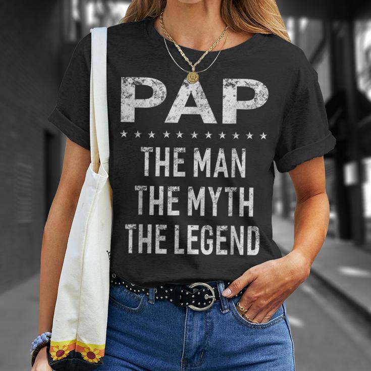 Pap The Man Der Mythos Die Legende Grandpa Men T-Shirt Geschenke für Sie