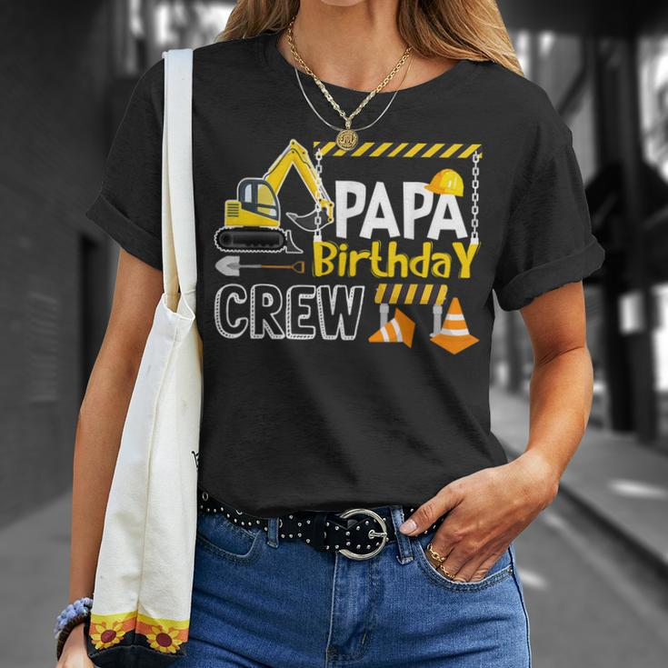 Papa Geburtstag Crew Bauhemden Geschenk Geburtstag T-Shirt Geschenke für Sie