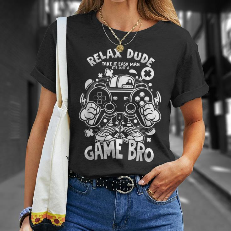 Pc Computer Konsole Entspann Dich Spiel Freund Game T-Shirt Geschenke für Sie