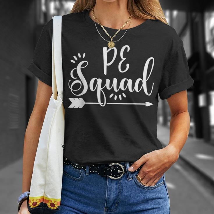 Physical Education Gift Pe Squad Appreciation Gift Unisex T-Shirt Gifts for Her