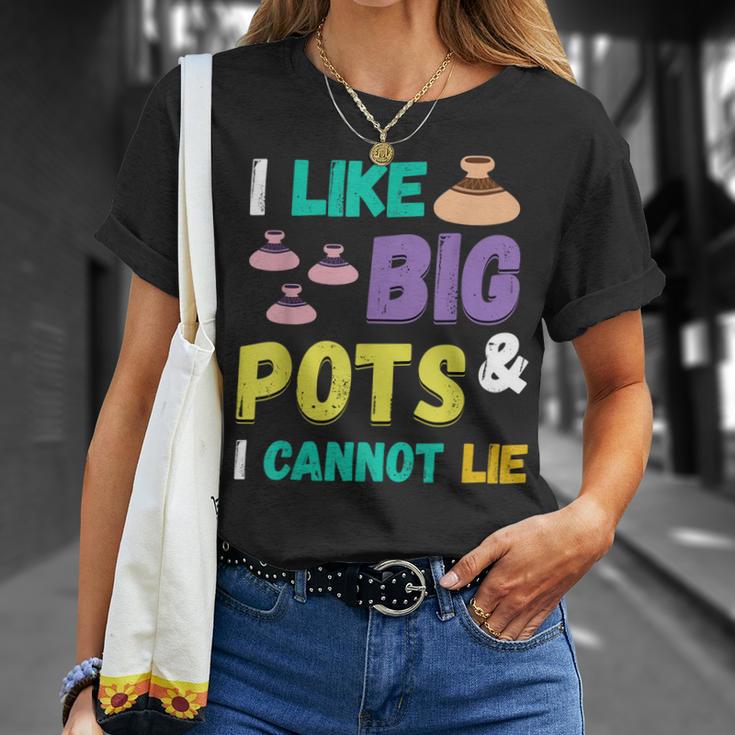 Pottery I Like Big Pots Keramik-Topfmacher Für Künstler T-Shirt Geschenke für Sie