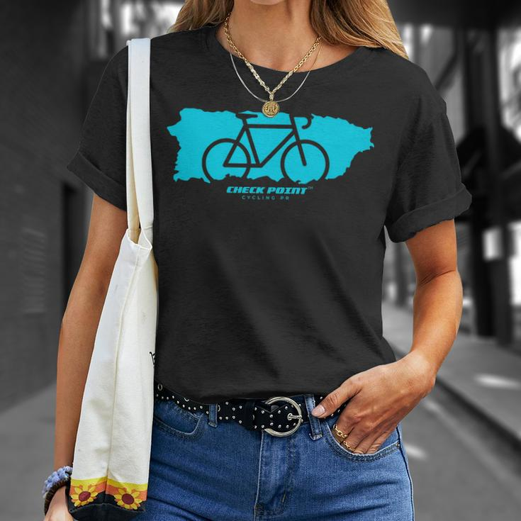 Puerto Rico Bike Cycling Unisex T-Shirt Gifts for Her