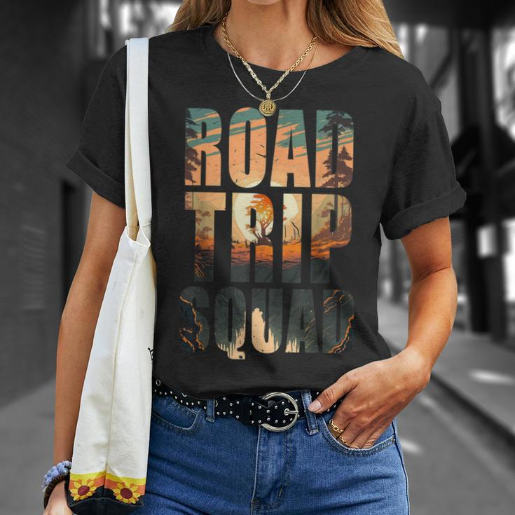 Road Trip Squad Vacation Getaway 2023 Unisex T-Shirt Gifts for Her