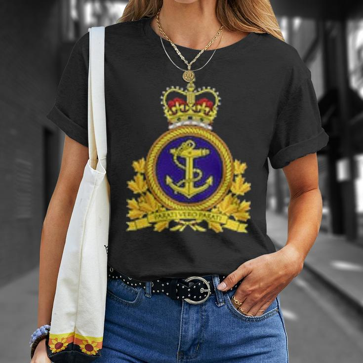 Royal Canadian Navy Rcn Military Armed Forces Unisex T-Shirt Gifts for Her