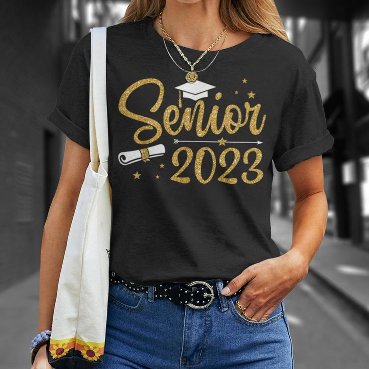 Senior Class Of 2023 Graduation Graduate High School College Unisex T-Shirt Gifts for Her