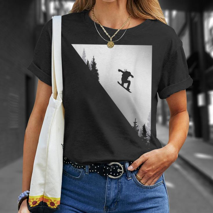 Snowboard Apparel - Snowboarding Snowboarder Snowboard Unisex T-Shirt Gifts for Her