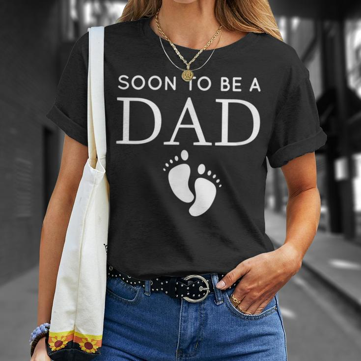 Soon To Be A Dad Unique FatherFor Would Be Daddy T-Shirt Gifts for Her