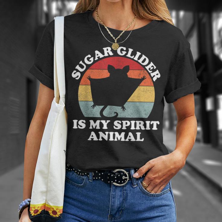 Sugar Glider Is My Spirit Animal Süßer Tierliebhaber T-Shirt Geschenke für Sie